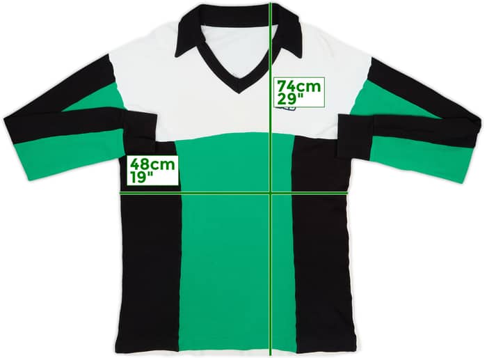 1980s Ennerre Template L/S Shirt #10 - 8/10 - (M/L)