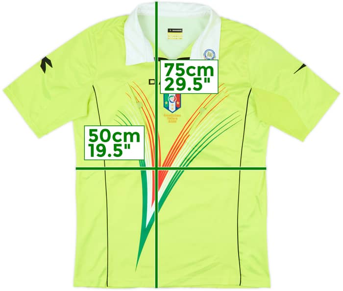 2011-12 Italy Diadora Referee Shirt - 8/10 - (S)