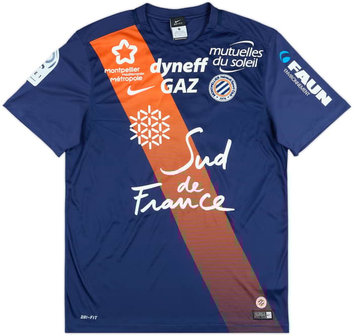 2015-16 Montpellier Home Shirt Congre #3 - 8/10 - (M)