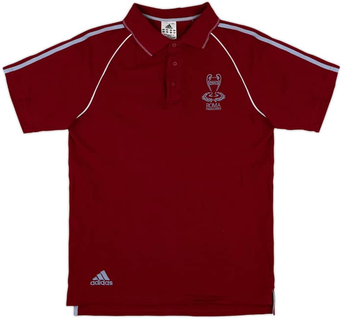 2009 adidas 'Roma Finale 2009' Promotional Polo Shirt - 9/10 - (L)