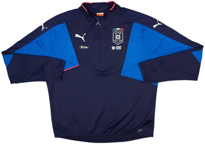 2014-15 Italy Puma 1/2 Zip Drill Top - 6/10 - (XL)