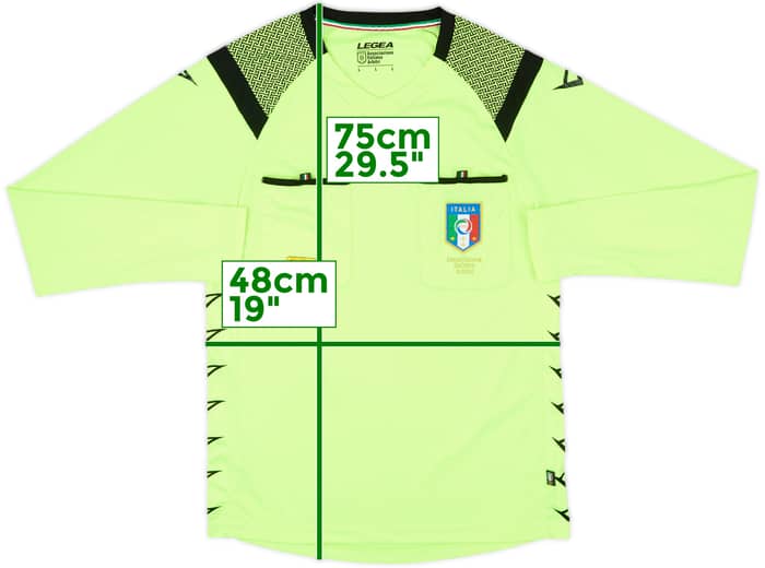 2022-23 Italy Legea Referee L/S Shirt - 9/10 - (L)