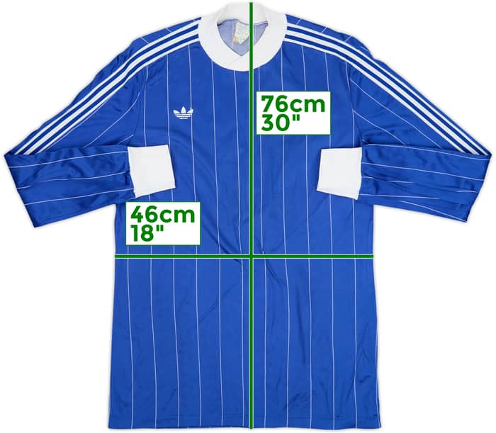 1980s adidas Template L/S Shirt #7 - 8/10 - (M)