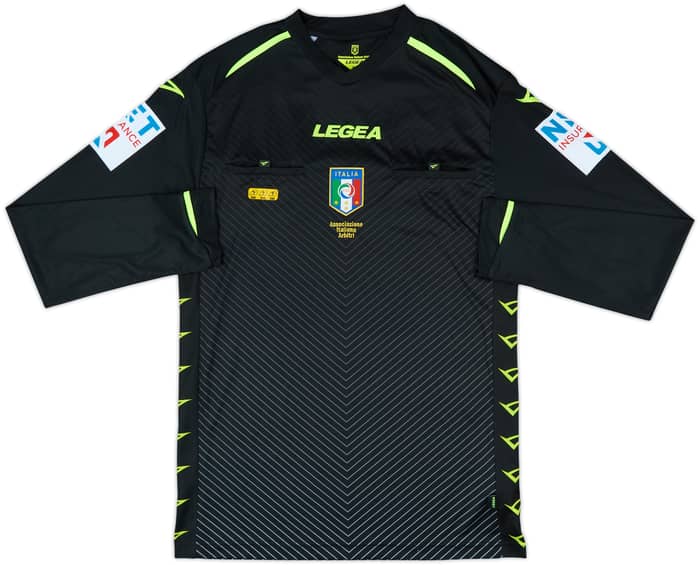 2014-15 Italy Legea Referee L/S Shirt - 10/10 - (XL)