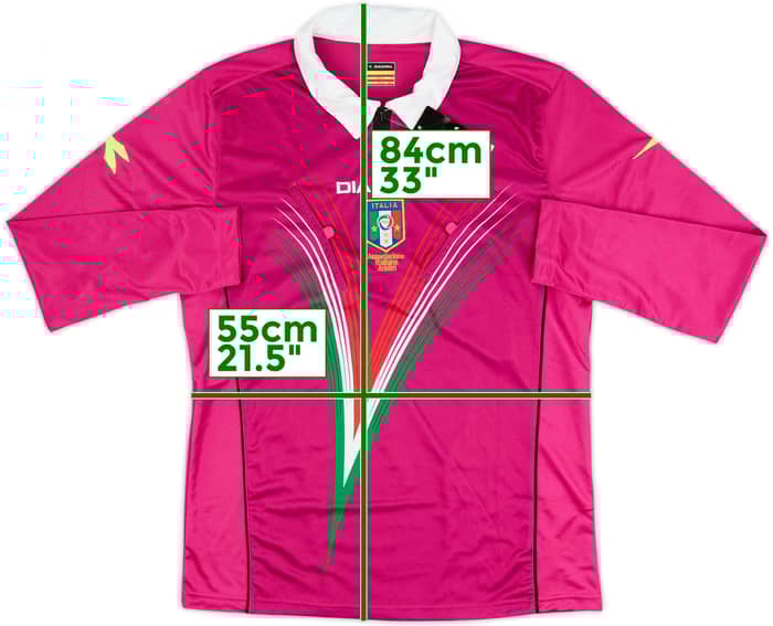 2012-13 Italy Diadora Referee L/S Shirt (L)