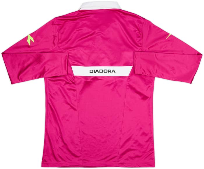 2011-12 Italy Diadora Referee L/S Shirt - 9/10 - (M)