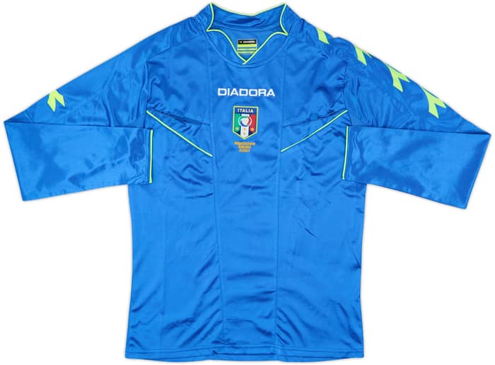 2000s Italy Diadora Referee L/S Shirt - 9/10 - (S)