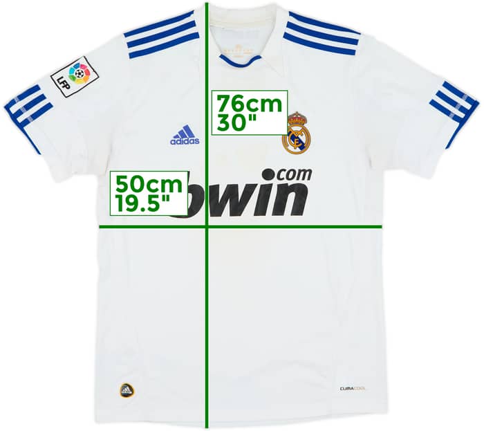2010-11 Real Madrid Home Shirt - 7/10 - (XL.Boys)