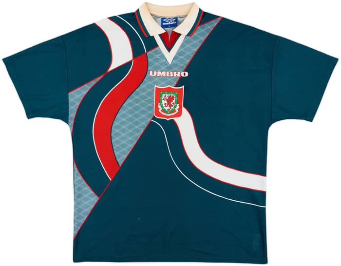 1995-96 Wales Away Shirt Rush #9 - 6/10 - (XL)