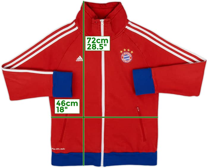 2014-15 Bayern Munich adidas Track Jacket - 7/10 - (Women's L)