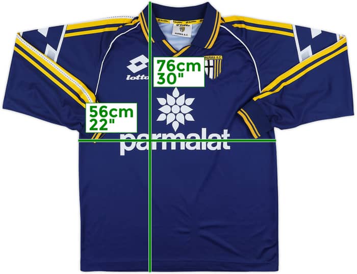 1998-99 Parma Lotto Training L/S Shirt - 9/10 - (XL)