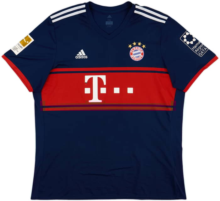 2017-18 Bayern Munich Signed Away Shirt Hummels #5 - 4/10 - (XXL)