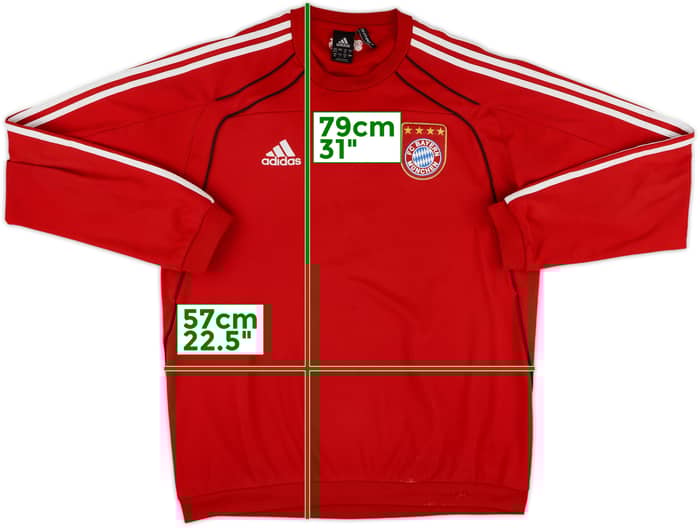 2010-11 Bayern Munich adidas Sweat Top - 8/10 - (L)