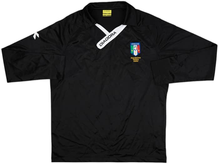 2000s Italy Diadora Referee L/S Shirt - 9/10 - (M)