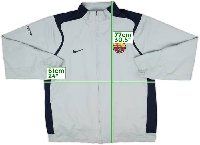 2006-07 Barcelona Nike Track Jacket - 6/10 - (XL)
