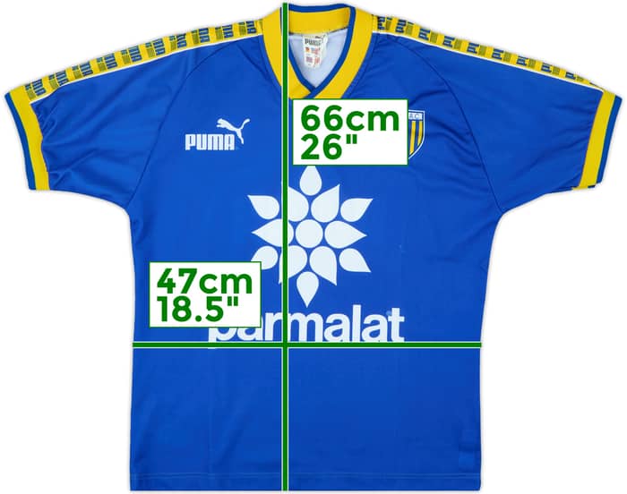 1995-96 Parma Puma Training Shirt - 8/10 - (XXXS)