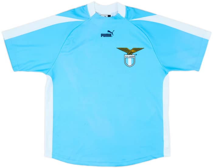 2003-04 Lazio 'Signed' Basic Home Shirt - 8/10 - (M)