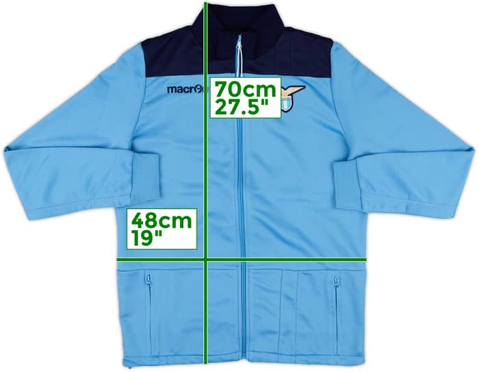 2012-13 Lazio Macron Track Jacket - 7/10 - (S)