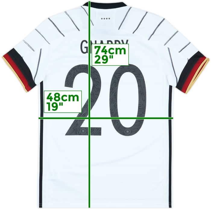 2020-21 Germany Home Shirt Gnabry #20 - 10/10 - (S)