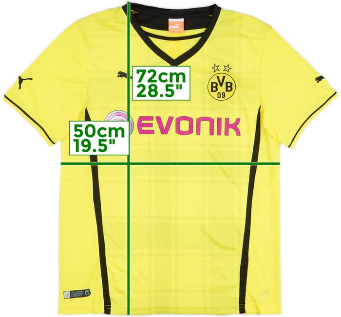 2013-14 Borussia Dortmund Home Shirt - 10/10 - (M)