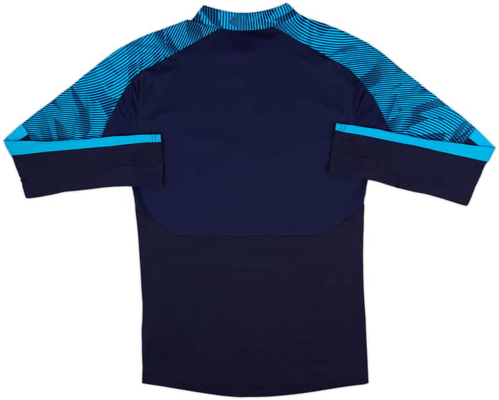 2019-20 Olympique Marseille Puma 1/4 Zip Drill Top - 10/10 - (XS)