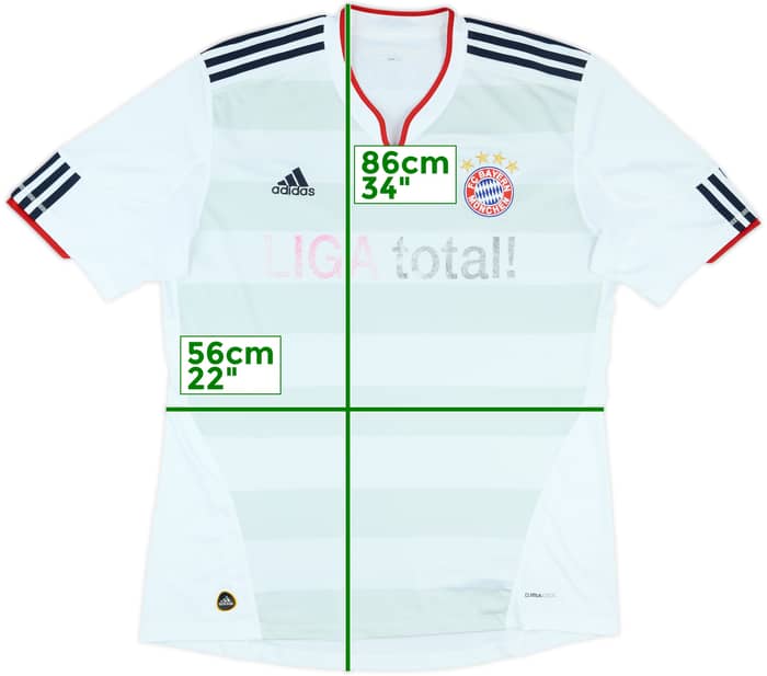 2010-11 Bayern Munich Away Shirt - 4/10 - (XL)