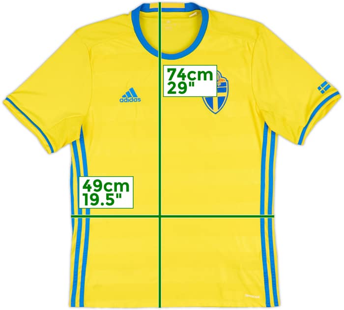 2016-17 Sweden Home Shirt - 5/10 - (M)