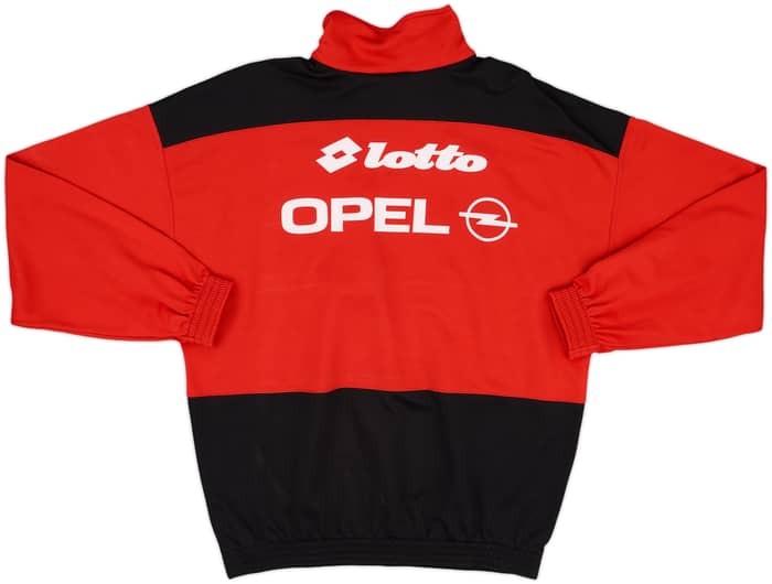 1994-95 AC Milan Lotto 1/4 Zip Drill Top - 8/10 - (XL)