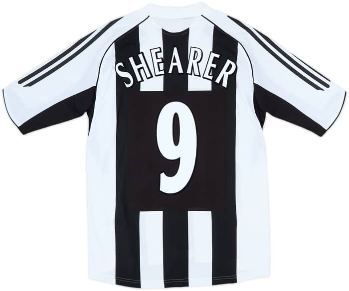 2005-07 Newcastle Home Shirt Shearer #9 - 6/10 - (S)