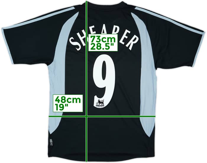 2003-04 Newcastle Away Shirt Shearer #9 - 8/10 - (S)