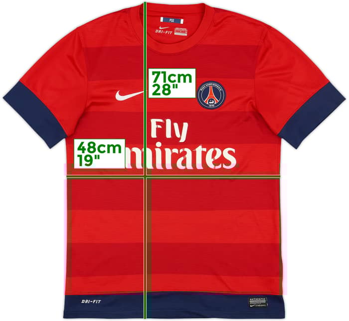 2012-13 Paris Saint-Germain Away Shirt - 5/10 - (S)
