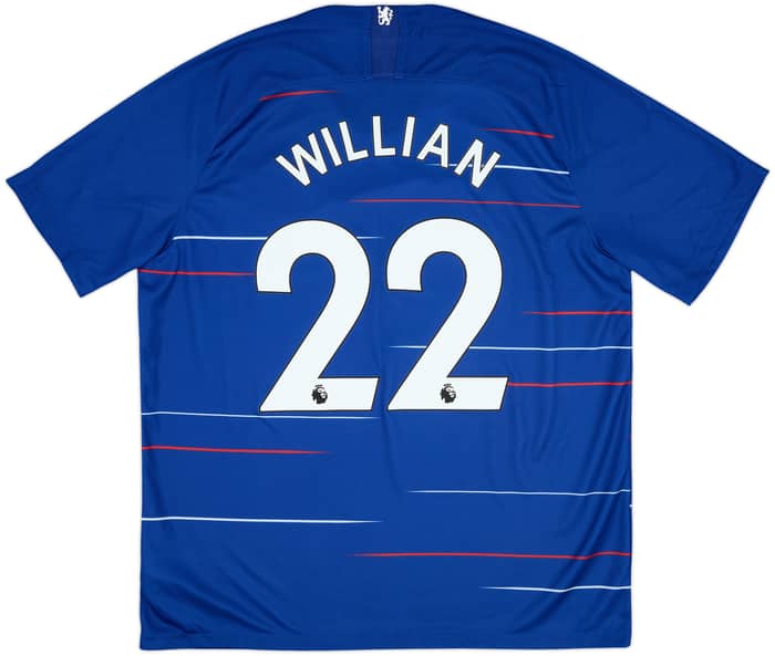 2018-19 Chelsea Home Shirt Willian #22 - 10/10 - (XL)