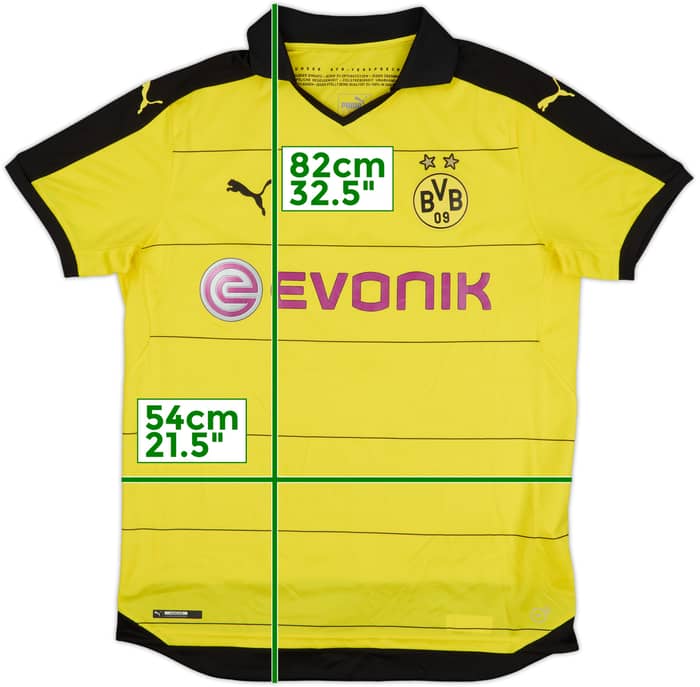 2015-16 Borussia Dortmund Home Shirt - 9/10 - (L)
