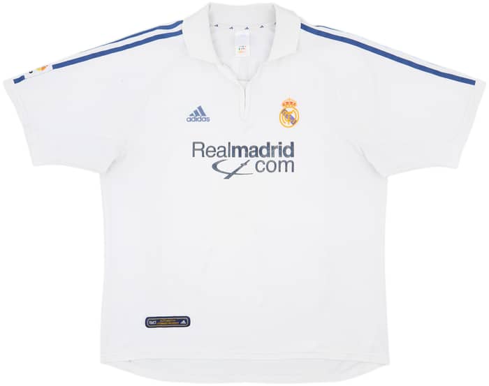 2001 Real Madrid Home Shirt Zidane #5 - 5/10 - (XL)