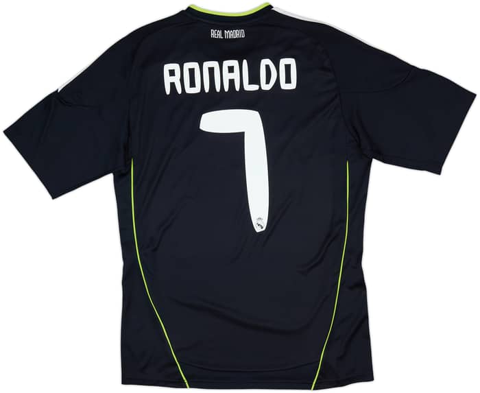 Camiseta de visitante del Real Madrid 2010-11 Ronaldo #7 - 8/10 - (M)