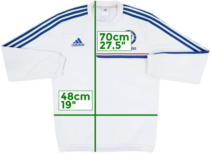 2015-16 Chelsea adidas Sweat Top - 5/10 - (S)