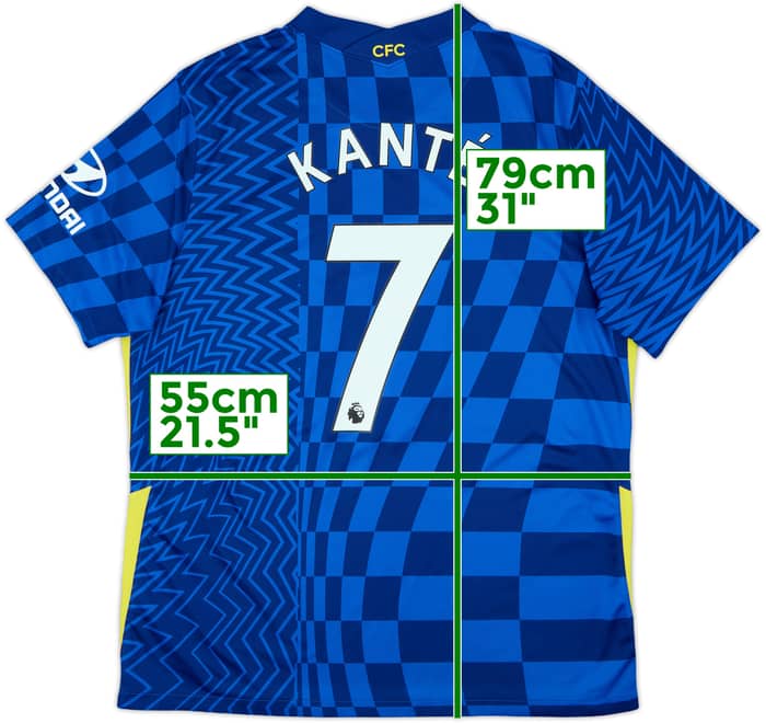 2021-22 Chelsea Home Shirt Kante #7 - 10/10 - (XL)