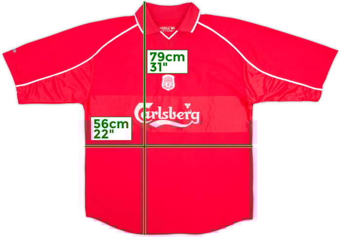 2000-02 Liverpool Home Shirt #10 - 10/10 - (L)