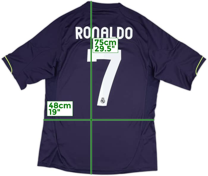 2012-13 Real Madrid Away Shirt Ronaldo #7 - 8/10 - (M)