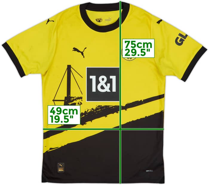 2023-24 Dortmund Home Shirt - 4/10 - (M)