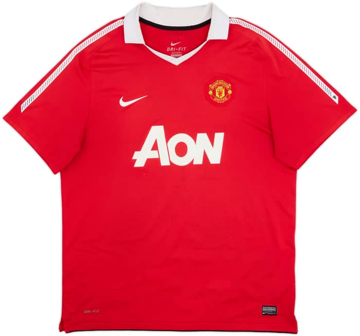 2010-11 Manchester United Home Shirt #19 - 6/10 - (XL)