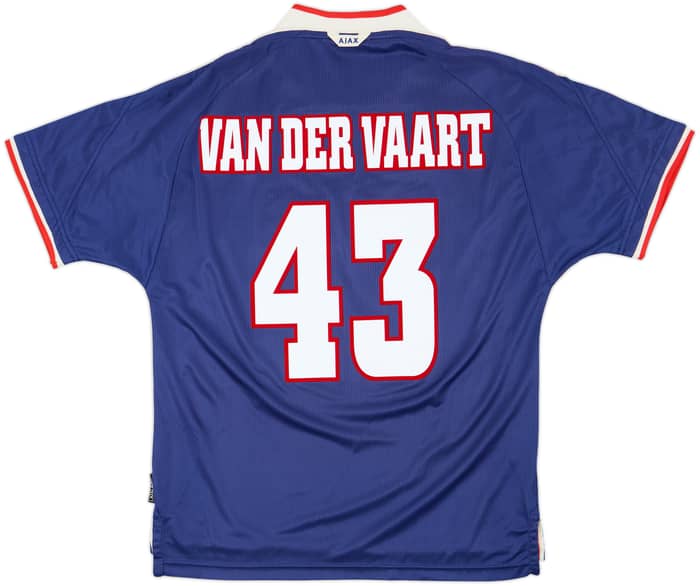 1999-00 Ajax Away Shirt Van Der Vaart #43 - 8/10 - (M)