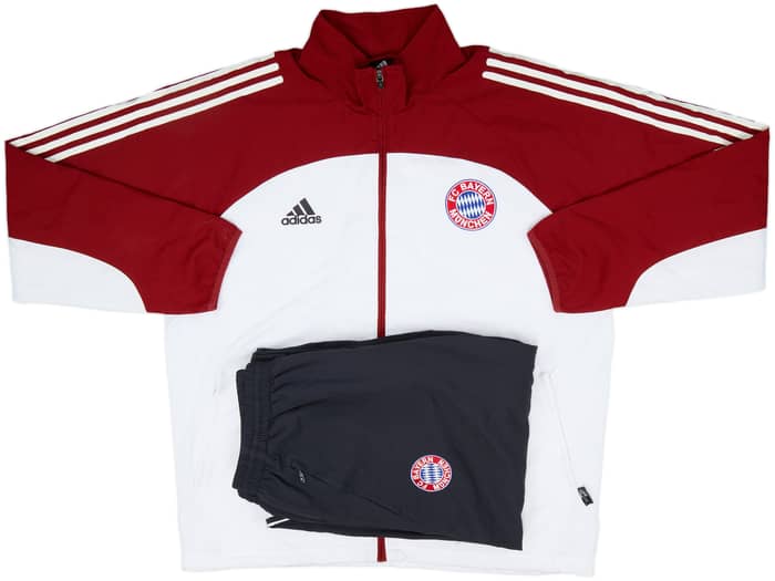 2002-03 Bayern Munich adidas Full Tracksuit - 7/10 - (L/XL)