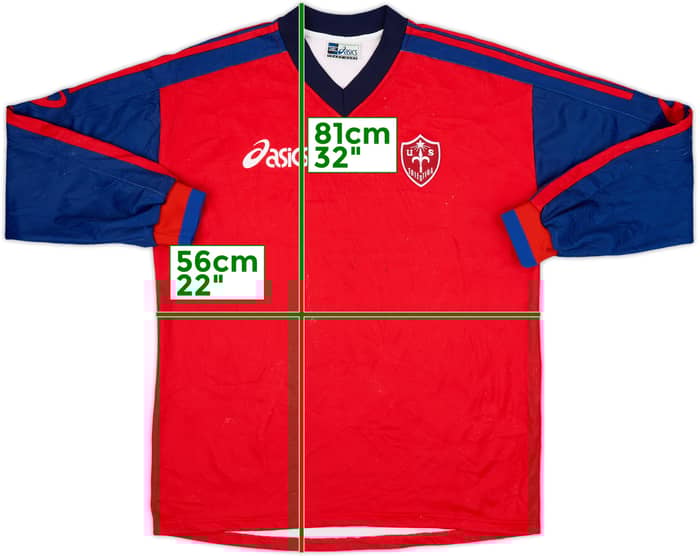 2004-06 Triestina Asics Training Top - 6/10 - (M)
