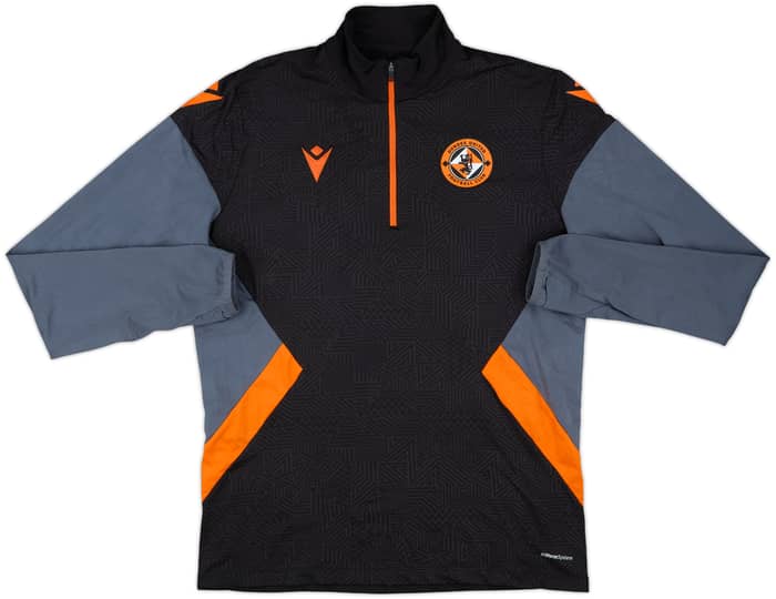 2019-20 Dundee United Macron 1/4 Zip Drill Top - 8/10 - (M)