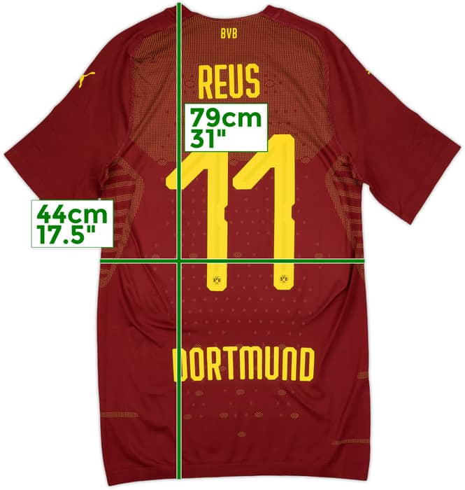 2018-19 Borussia Dortmund Authentic Third Shirt Reus #11 (XL)