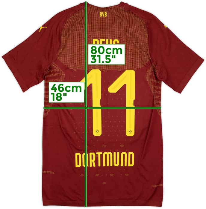 2018-19 Borussia Dortmund Authentic Third Shirt Reus #11 (XXL)