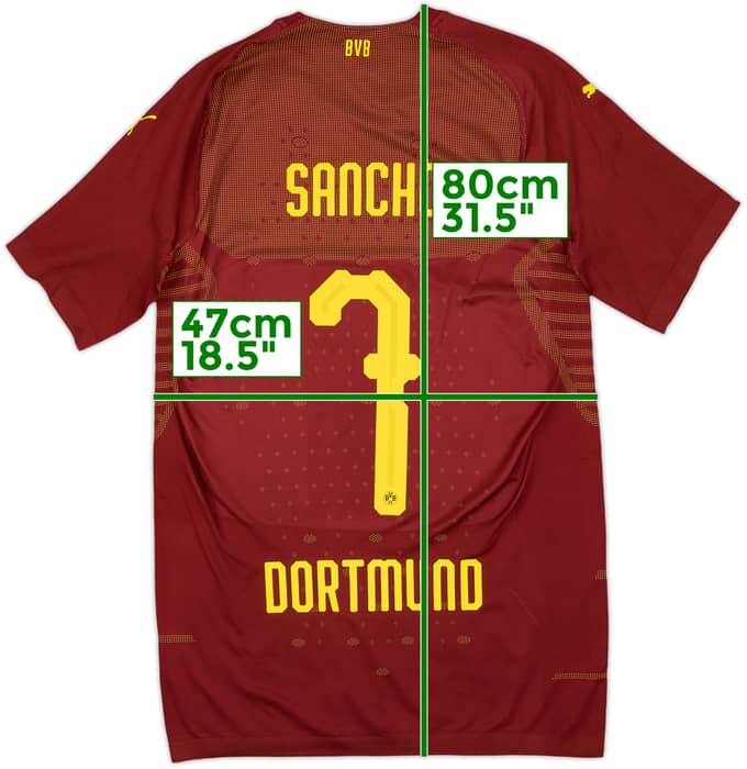 2018-19 Borussia Dortmund Authentic Third Shirt Sancho #7 (XXL)
