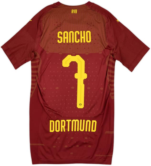 2018-19 Borussia Dortmund Authentic Third Shirt Sancho #7 (L)