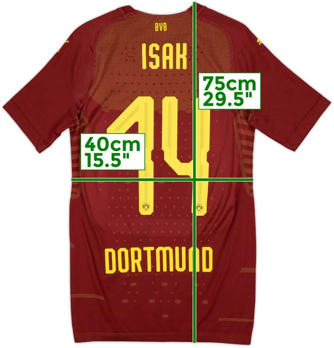 2018-19 Borussia Dortmund Authentic Third Shirt Isak #14 (M)